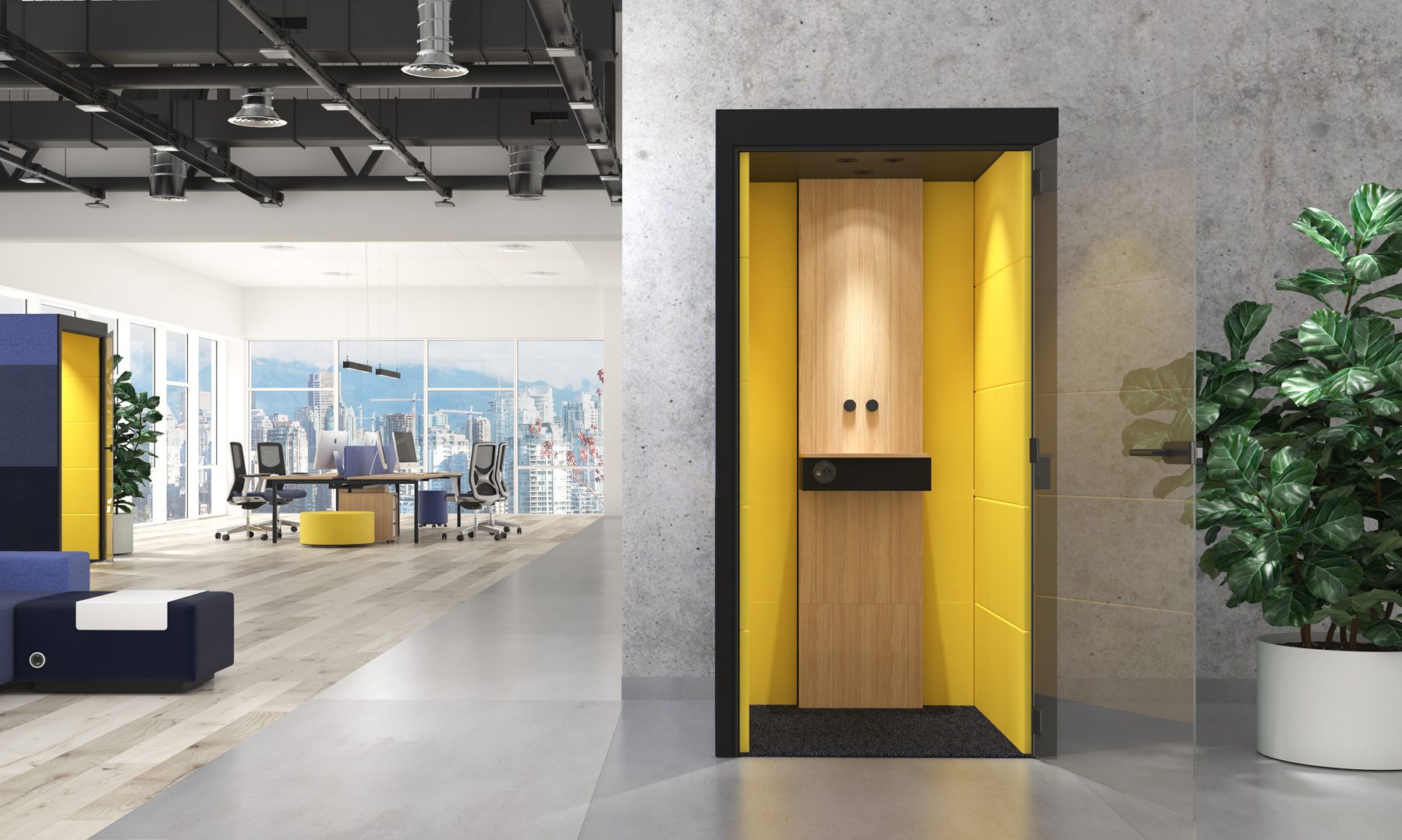 Phone Booths Silent Room S