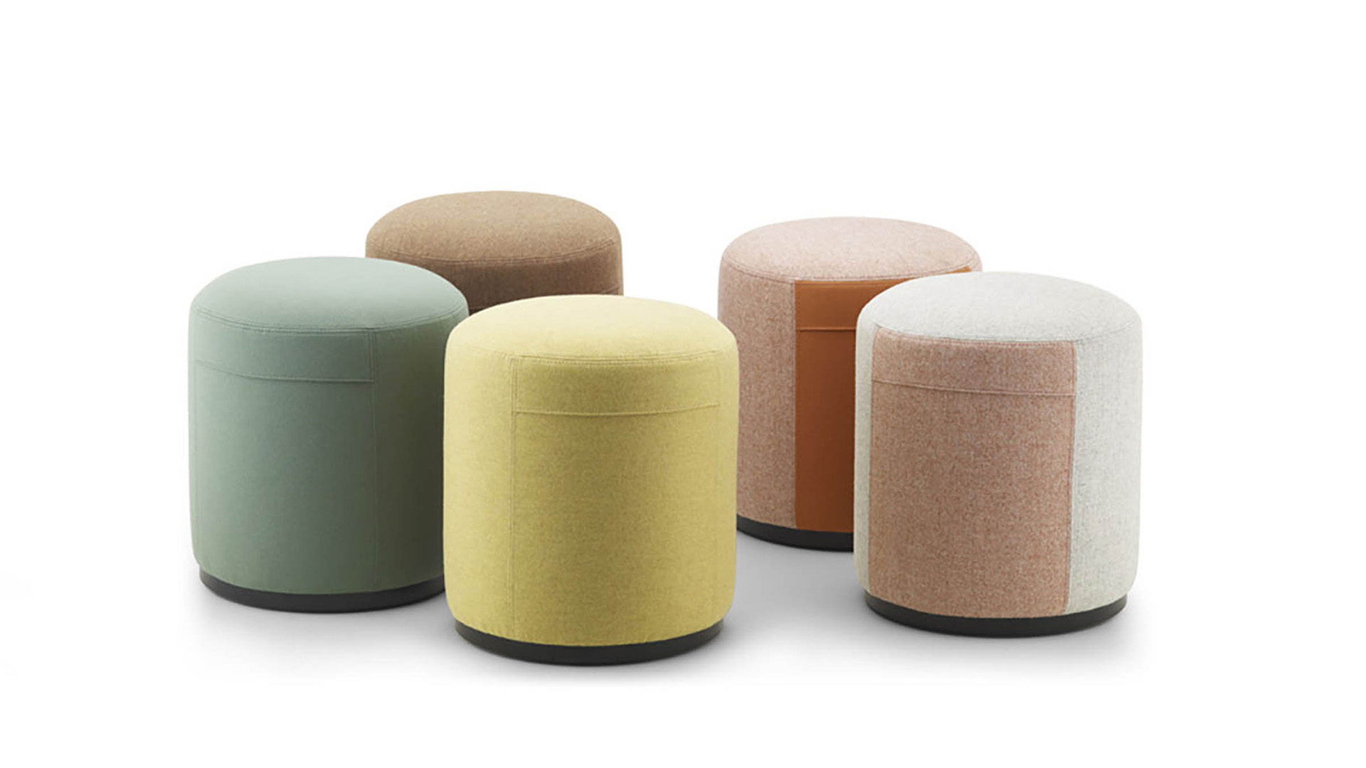 Soft Seating Cyl Pouf