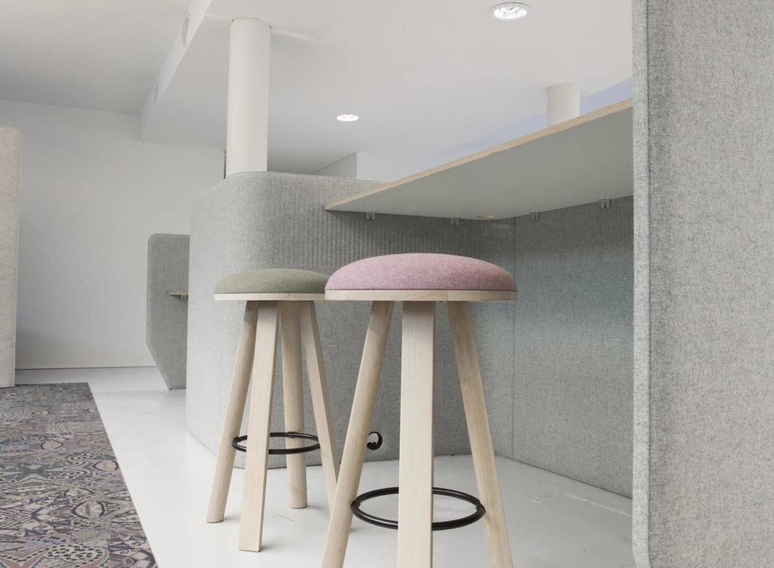 Σκαμπό Επαγγελματικών Χώρων BuzziMilk 3