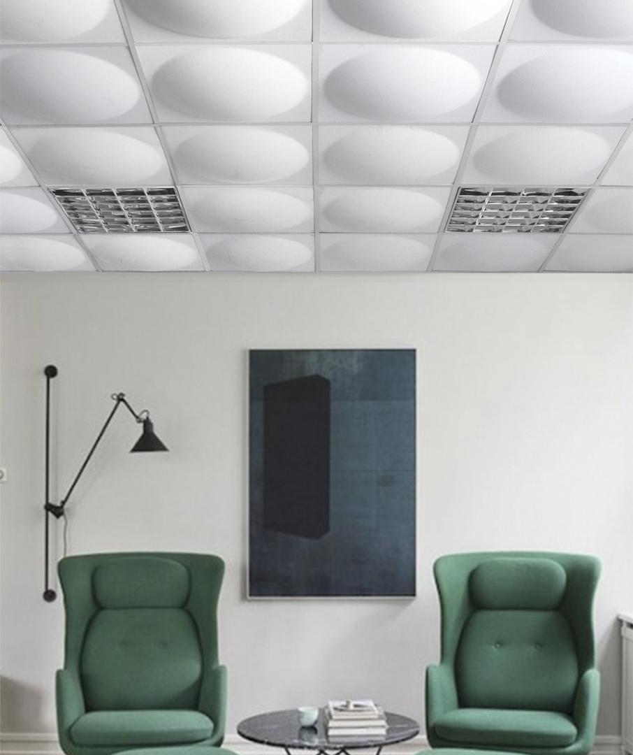 Ηχοαπορροφητικά Πάνελ Οροφής ECOround Ceiling