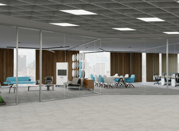 Χωρίσματα Γραφείων Slim 50 1