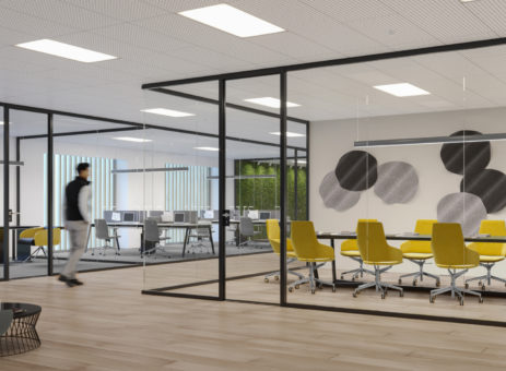Χωρίσματα Γραφείων Slim 50 2