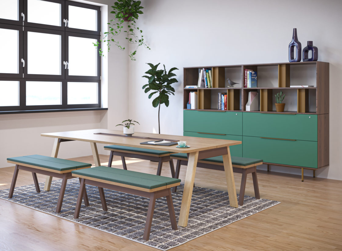 Τραπέζια Συνεργασίας Intuity Park Bench 3