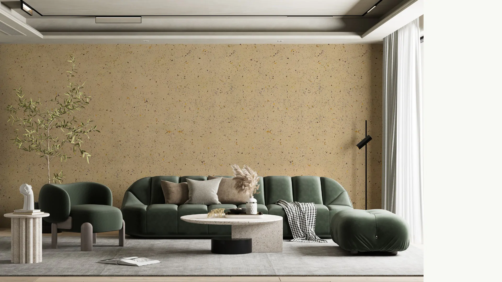 Ταπετσαρίες Τοίχων Επαγγελματικών Χώρων Organoid