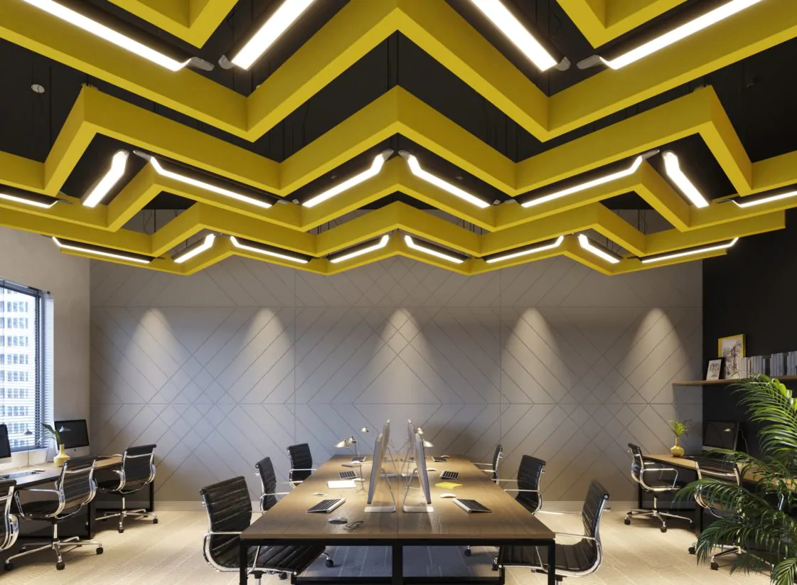 Ηχοαπορροφητικά Φωτιστικά Rail 3