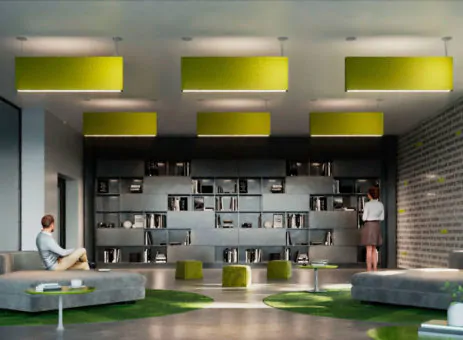 Ηχοαπορροφητικά Φωτιστικά Rail 2