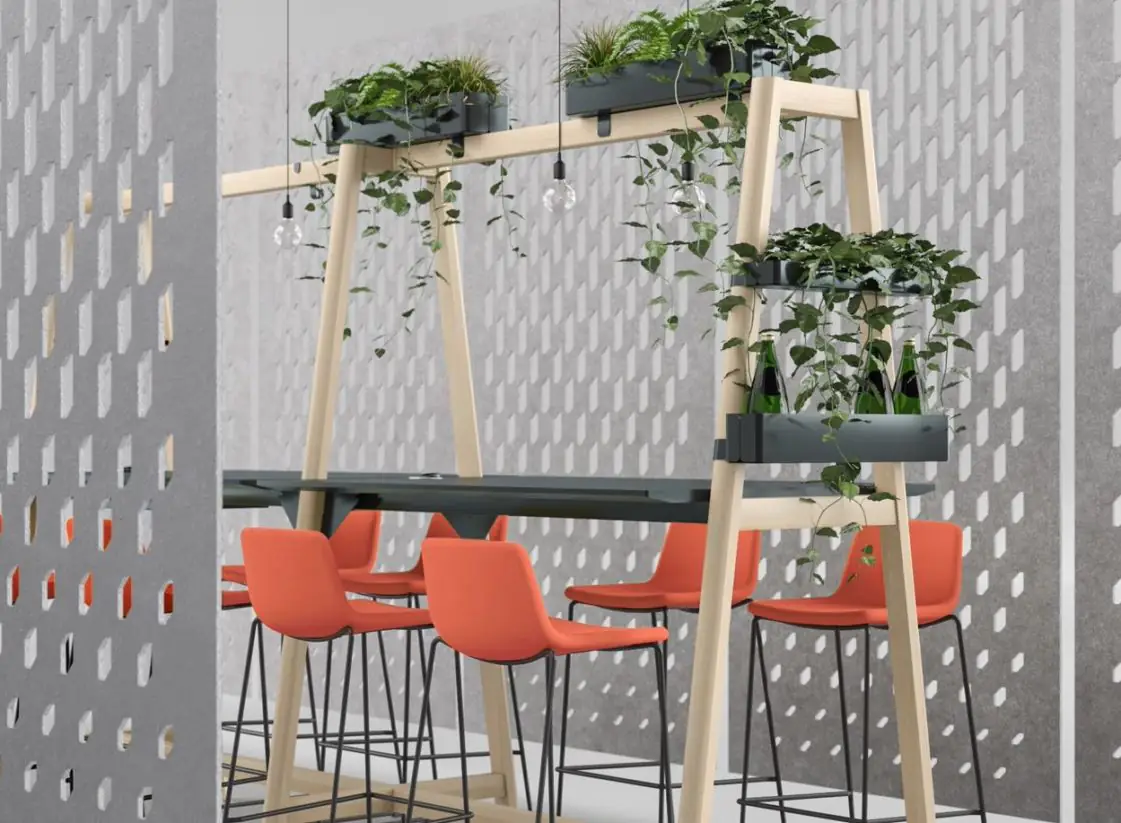 Τραπέζια Συνεργασίας Nova Wood Multipurpose 3