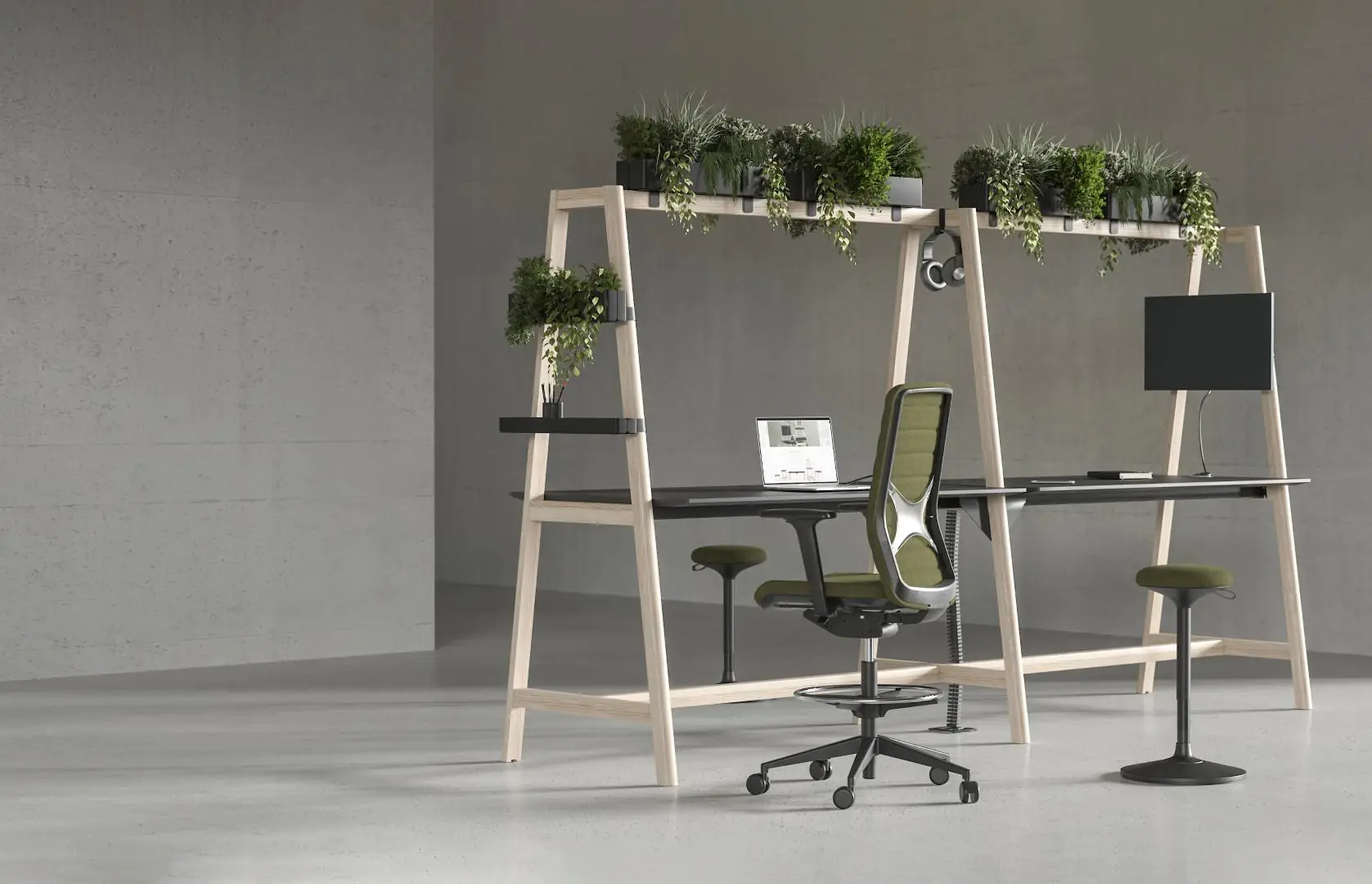 Τραπέζια Συνεργασίας Nova Wood Multipurpose