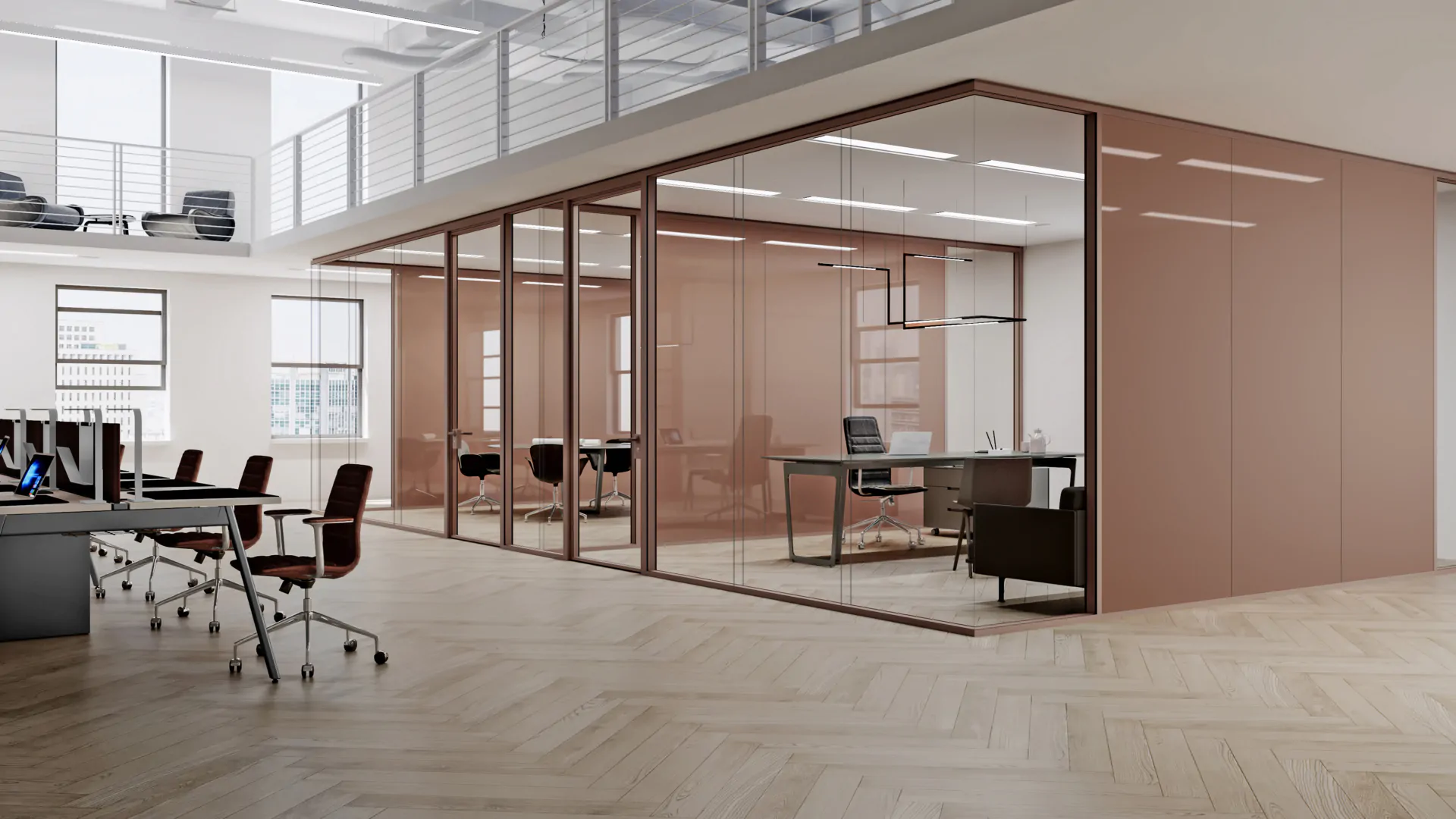 Χωρίσματα Γραφείων Smart 85