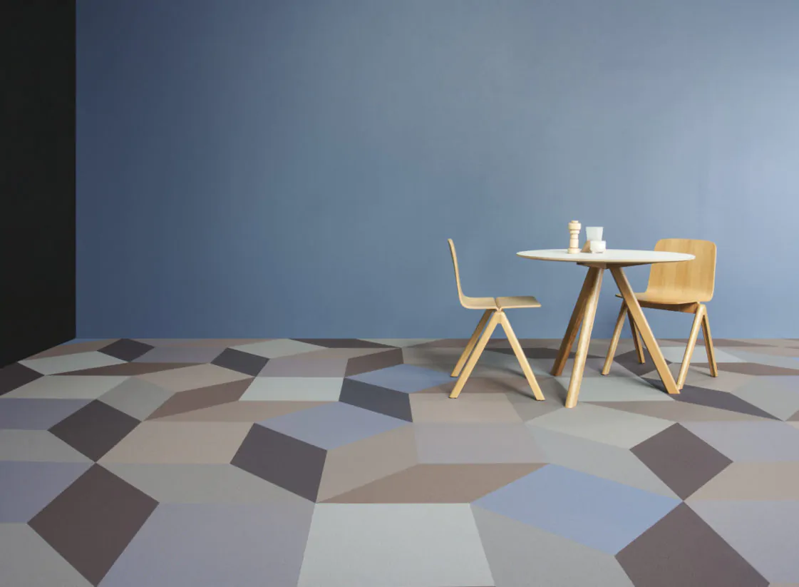 Δάπεδα επαγγελματικών χώρων υφαντού βινυλίου ελεύθερης εφαρμογής Τessitura LL 3